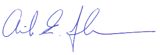 Signature of Arik R. Johnson