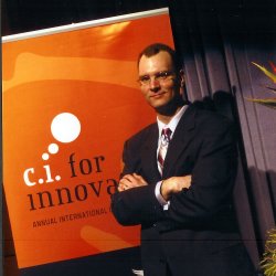 Arik Johnson at the CI for Innovation Conference, Midrand South Africa, May 2005