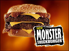 Hardees Monster Thickburger